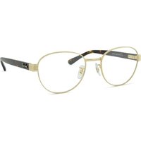 Ray-Ban RX6543 2500 Men's Eyeglasses Gold Size 54 - Blue Light Block Available