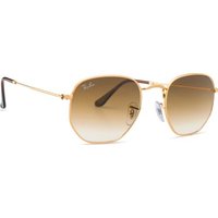 Ray-Ban RB3548 Hexagonal 001/51 Men's Sunglasses Gold Size 51