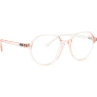 Ray-Ban Eyeglasses Children Thalia Optics Kids - Transparent Pink Frame Transparent Lenses Polarized 47-16