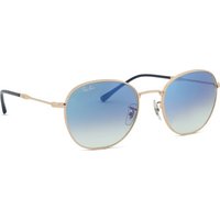 Ray-Ban Sunglasses Unisex Rb3809 - Rose Gold Frame Blue Lenses 53-20