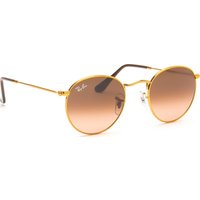 Ray-Ban Ray-Ban Round Metal Round Sunglasses Light Bronze Frame With Pink Gradient Brown Lens