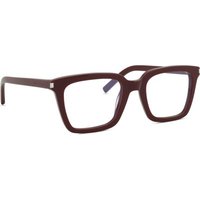 Saint Laurent SL 167 Women's Glasses, Burgundy, Size 50