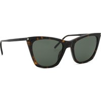 Saint Laurent SL 214 KATE THIN 002 Men's Sunglasses Tortoiseshell Size 55
