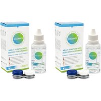 Solunate Multi-Purpose 2 x 50 ml with cases travel pack
