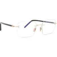 Tom Ford FT5934-B 028 Blue-Light Block Men's Eyeglasses Gold Size 54 - Blue Light Block Available