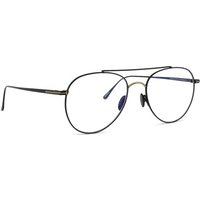 Tom Ford FT6040-B 001 Blue-Light Block Men's Eyeglasses Black Size 53 - Blue Light Block Available