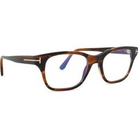 Tom Ford FT6120-B 056 Blue-Light Block Men's Eyeglasses Tortoiseshell Size 52 - Blue Light Block Available