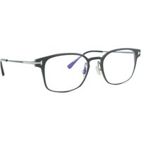Tom Ford FT6187-B 001 Blue-Light Block Men's Eyeglasses Black Size 52 - Blue Light Block Available