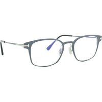 Tom Ford FT6187-B 020 Blue-Light Block Men's Eyeglasses Grey Size 52 - Blue Light Block Available