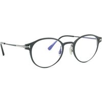 Tom Ford FT6188-B 005 Blue-Light Block Men's Eyeglasses Black Size 50 - Blue Light Block Available