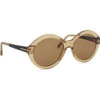Tom Ford FT1088 SERAPHINA 45E Women’s Sunglasses Brown Size 55