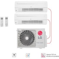 2 Ambientes (Cassete 1 Via 2x12) Quente/Frio, WiFi, 220V , Ar Condicionado Multi Split - E2Q1801.OBS