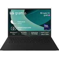 LG gram 16Z90TL Windows 11 Home Next Gen. 16″ Ultra 7 258V 32Go 1To - 16Z90TL-G.AZ78F