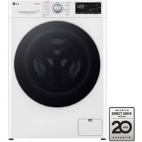 LG Lave-linge 9kg - 68L Moteur intelligent AI Direct Drive™ garanti 10 ans Dosage automatique ezDispense™ - F94R31WHSA