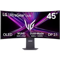 LG 45″ (113 cm) Moniteur gaming OLED 5K 21:9 Résolution WUHD 5120 x 2160 - 45GX950A-B