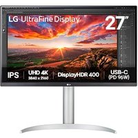 LG 27'' (68,4cm) Moniteur IPS format 16:9 Résolution UHD 3840 x 2160 - 27UP850K-W