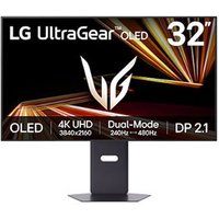 LG 32'' (79,9 cm) Moniteur gaming OLED 16:9 Résolution 4K UHD 3840 x 2160 - 32GX870A-B