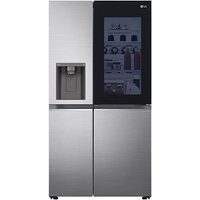 LG InstaView™ | Linear Cooling™ | Door Cooling™ | FRESHBalancer™ | SlimPlus™ | ThinQ™ Réfrigérateurs Américain 635L, Argent, E - GSXV80PZLE