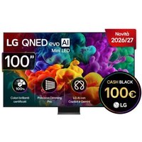 TV 100 pollici LG QNED evo AI Mini LED QNED87B 4K Smart TV 2026 - 100QNED87B6 | LG IT