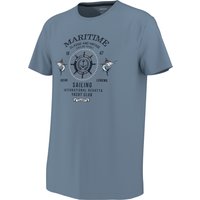 LIDL Réduction de 25% sur le tshirt homme esmara en bleu clair taille L