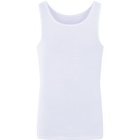 LIDL LIVERGY Débardeur côtelé homme blanc S