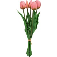 LIDL LIVARNO Lot de 5 fleurs artificielles rose