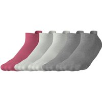 LIDL Économisez 38 % Lot de 5 socquettes de sport CRIVIT unisexe roseblancgris 3536