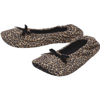 LIDL Rabais de 25 % sur les chaussons ballerines femelles esmara imprimé léopard