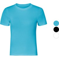 Promotion LIDL 20% de réduction sur le Tshirt côtelé ESMARA femme noir