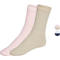 LIDL esmara Lot de 2 paires de chaussettes femme