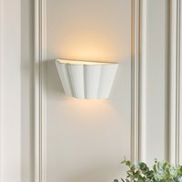 Endon 106615 Babylon Ceramic Unglazed Wall Washer