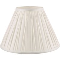 Laura Ashley Fenn Silk Shade White 10''