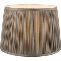 Laura Ashley Hemsley Pleated Shade Charcoal 10''