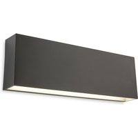 Firstlight 2806GP Midas LED Outdoor Resin Single Wall Light Graphite IP65