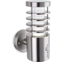 Firstlight 2828ST PIR Tamar LED Outdoor Wall Light In Stainless Steel IP44