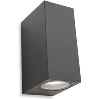 Firstlight 2820GP Dune Outdoor Up And Down Wall Spotlight In Graphite Finish IP44