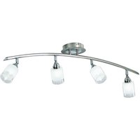 Franklite Campani DP40024 4 Light Silver Decorative Spotlight