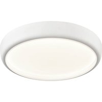 Franklite CF5794 Bathroom Large LED Flush Ceiling Light In White Finish IP44