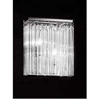 Franklite FL2093/2 Carillon 2 Light Glass Rod Wall Light