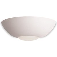 Firstlight Ceramic C315 Unglazed Wall Light with Glass