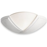 Firstlight Ceramic C322 Unglazed Wall Light with Glass