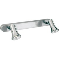 Firstlight Magnum 6091 Brushed Steel Twin Spotlight