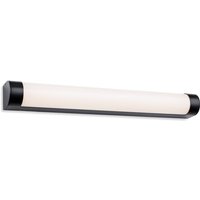 Firstlight 2876BK Lima LED 600mm Wall Light In Black Finish With Opal Diffuser IP44