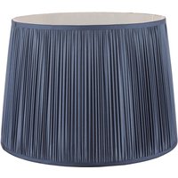 Laura Ashley Hemsley Silk Shade In Blue Finish 40.5cm/16 inch