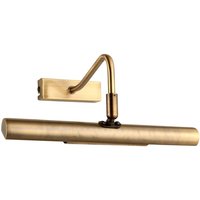 LED Adjustable Picture Light in Antique Brass PL-LEDG9-AN