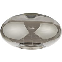 Dar Lighting Aiden Easy Fit Smoked Round Glass Ceiling Pendant AID6510A
