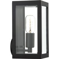 Dar Lighting Era Outdoor Wall Light In Black Finish