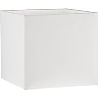 Dar Lighting Ivory Cotton Square Shade 15 cm