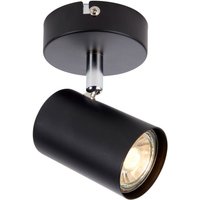 Saxby Lighting 101333 Arezzo Single Spotlight In Matt Black Finish