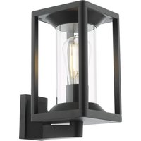 Dar Lighting Mackenzie Outdoor Wall Light In Matt Black Finish IP65
